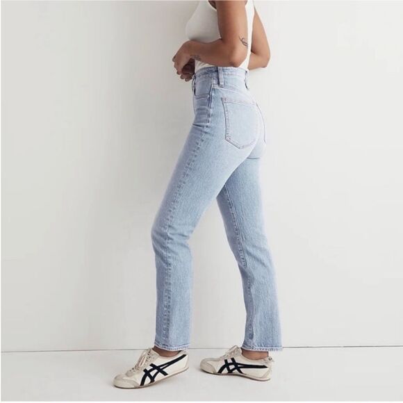Madewell The Curvy Perfect Vintage Jean in fitzgerald Light wash rigid Size 29 - Picture 9 of 13